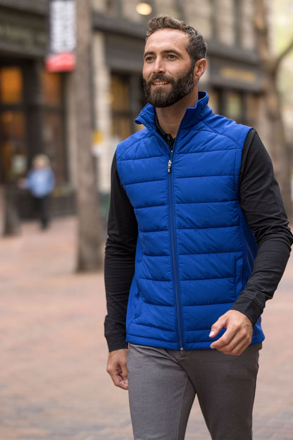 Cutter & Buck Men's Evoke Hybrid Full Zip Vest