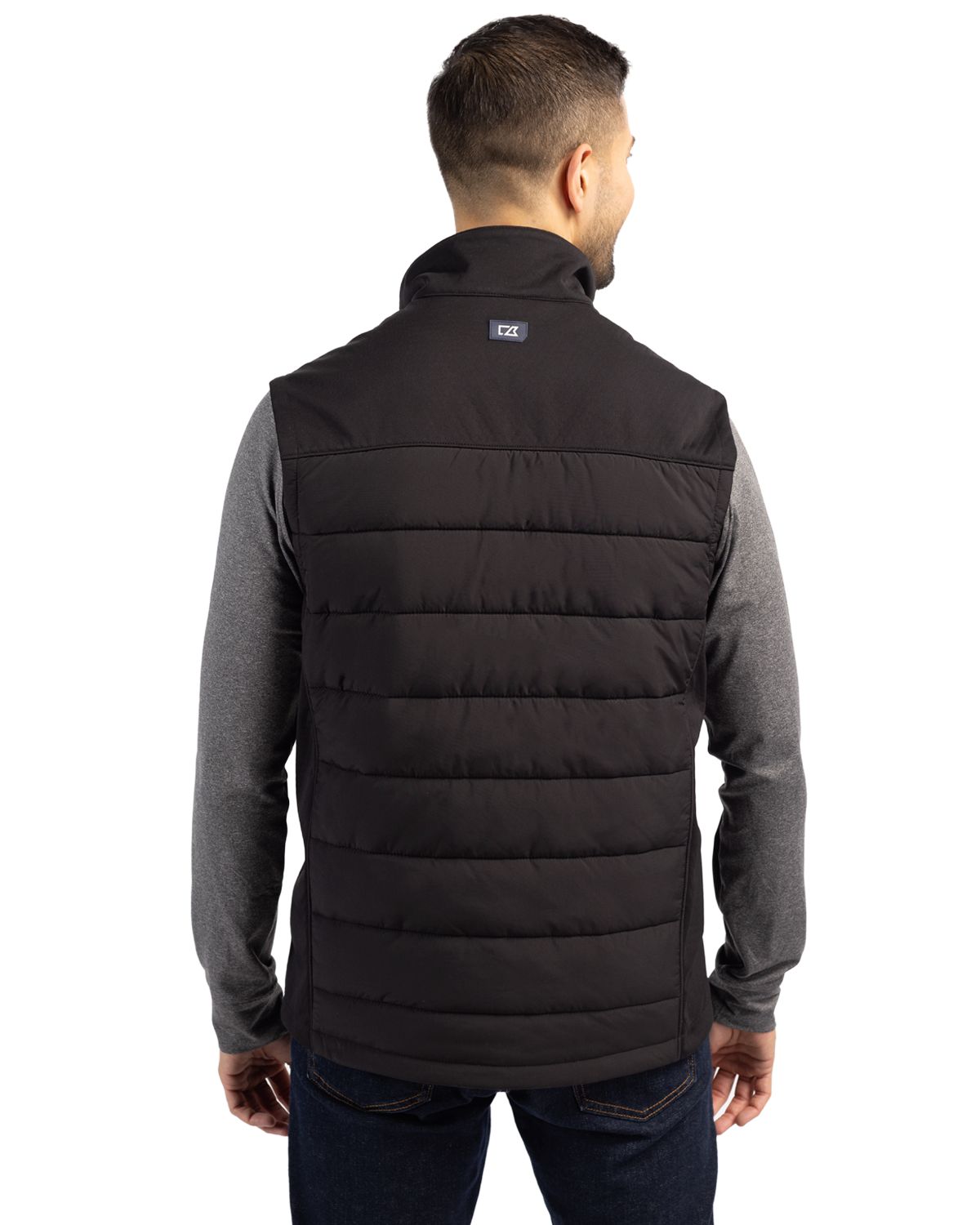 Cutter & Buck Men's Evoke Hybrid Full Zip Vest