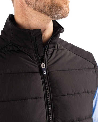 Cutter & Buck Men's Evoke Hybrid Full Zip Vest