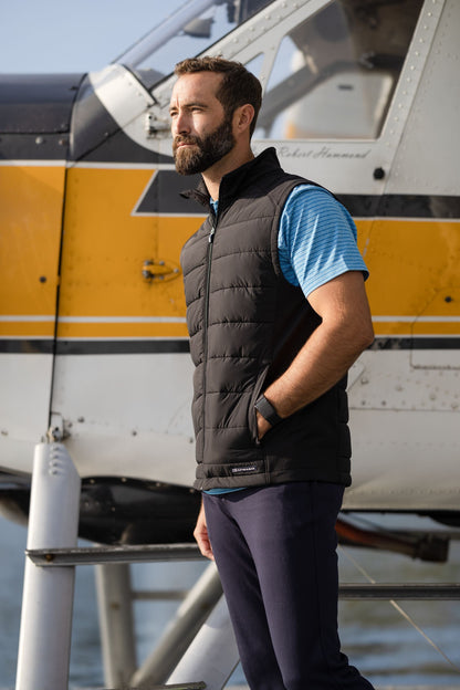 Cutter & Buck Men's Evoke Hybrid Full Zip Vest
