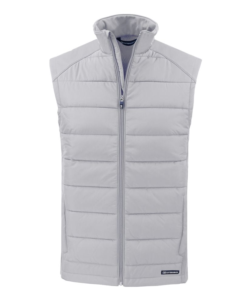 Cutter & Buck Men's Evoke Hybrid Full Zip Vest