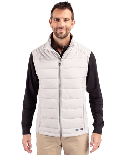 Cutter & Buck Men's Evoke Hybrid Full Zip Vest