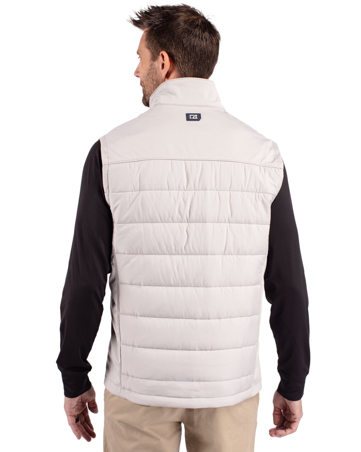 Cutter & Buck Men's Evoke Hybrid Full Zip Vest