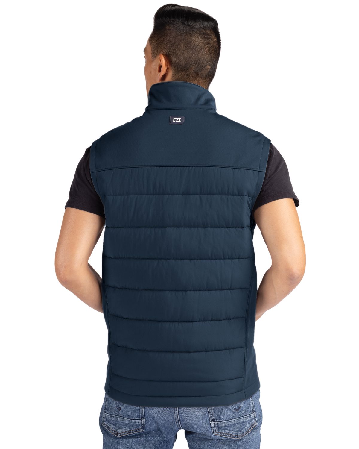 Cutter & Buck Men's Evoke Hybrid Full Zip Vest