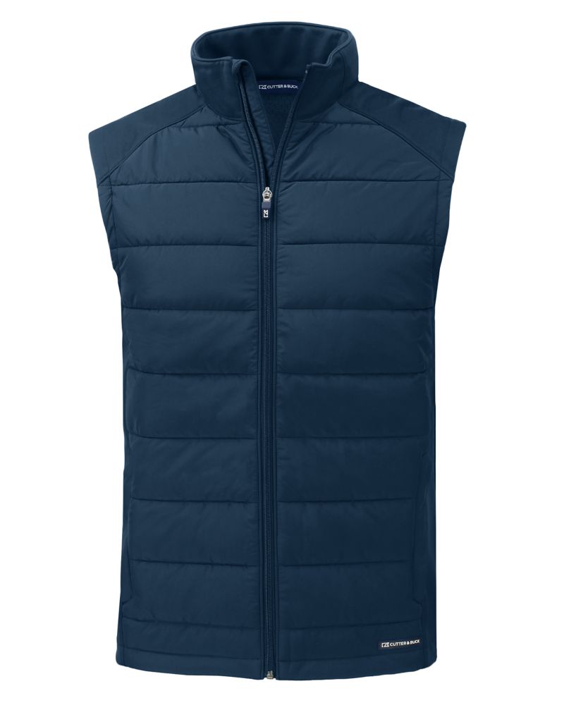 Cutter & Buck Men's Evoke Hybrid Full Zip Vest