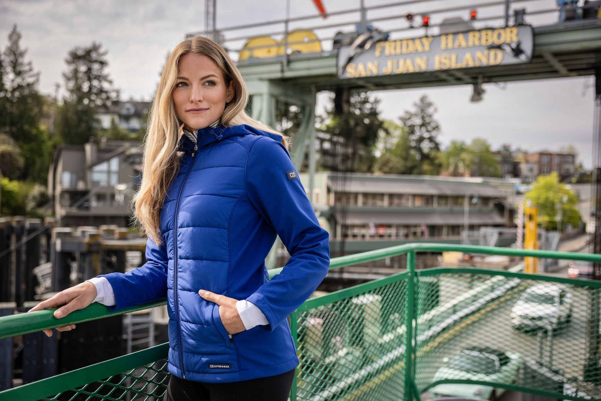 Cutter & Buck Women's Evoke Hybrid Full Zip Jacket