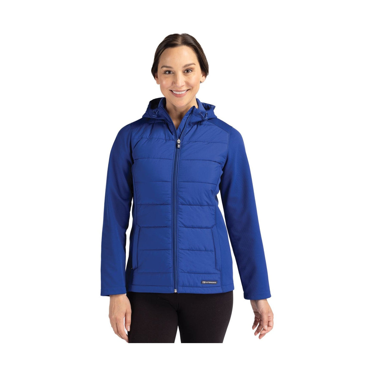Cutter & Buck Women's Evoke Hybrid Full Zip Jacket-1