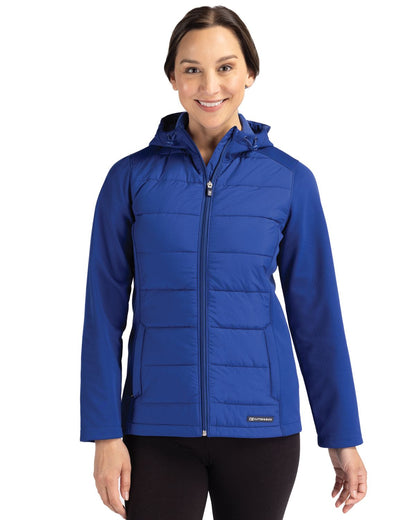 Cutter & Buck Women's Evoke Hybrid Full Zip Jacket