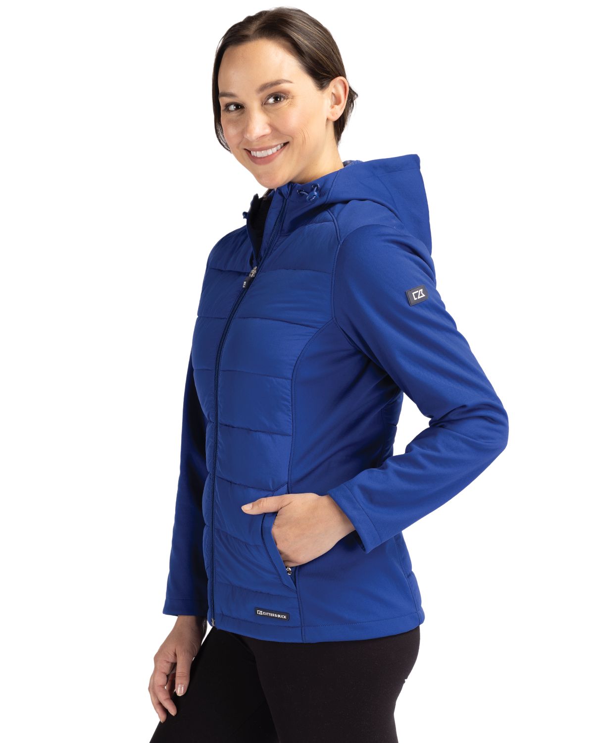 Cutter & Buck Women's Evoke Hybrid Full Zip Jacket