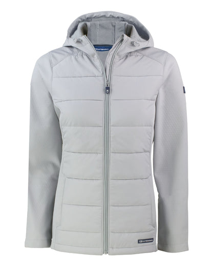 Cutter & Buck Women's Evoke Hybrid Full Zip Jacket