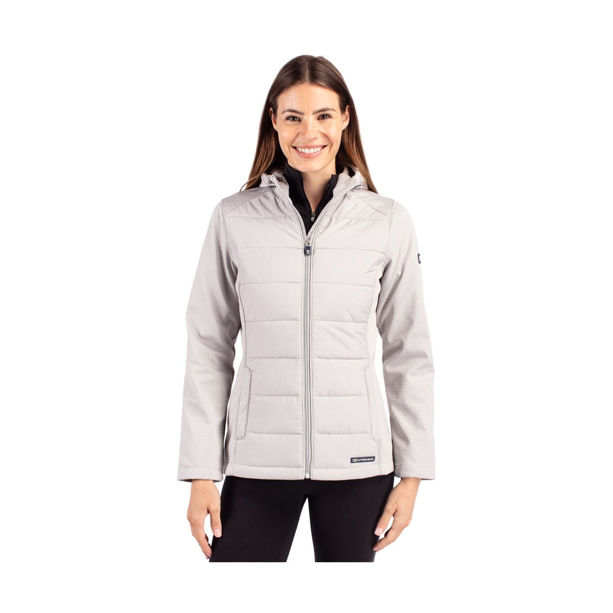Cutter & Buck Women's Evoke Hybrid Full Zip Jacket-1