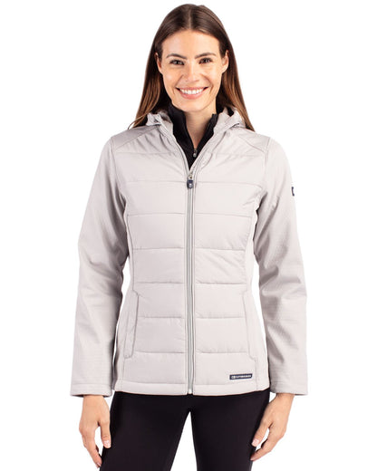 Cutter & Buck Women's Evoke Hybrid Full Zip Jacket