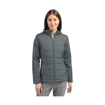 Cutter & Buck Women's Evoke Hybrid Full Zip Jacket-1
