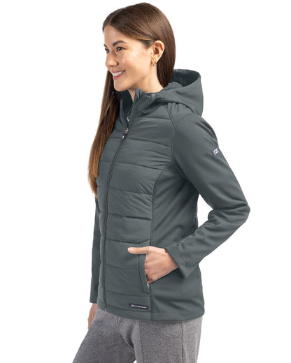 Cutter & Buck Women's Evoke Hybrid Full Zip Jacket
