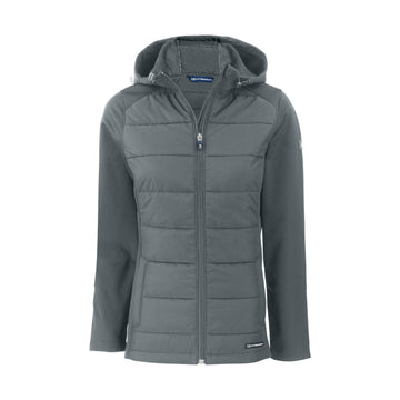 Cutter & Buck Women's Evoke Hybrid Full Zip Jacket
