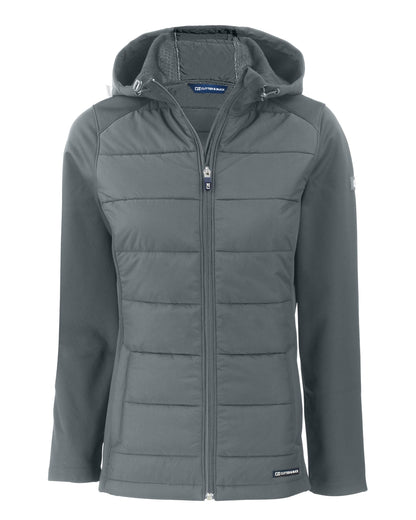 Cutter & Buck Women's Evoke Hybrid Full Zip Jacket