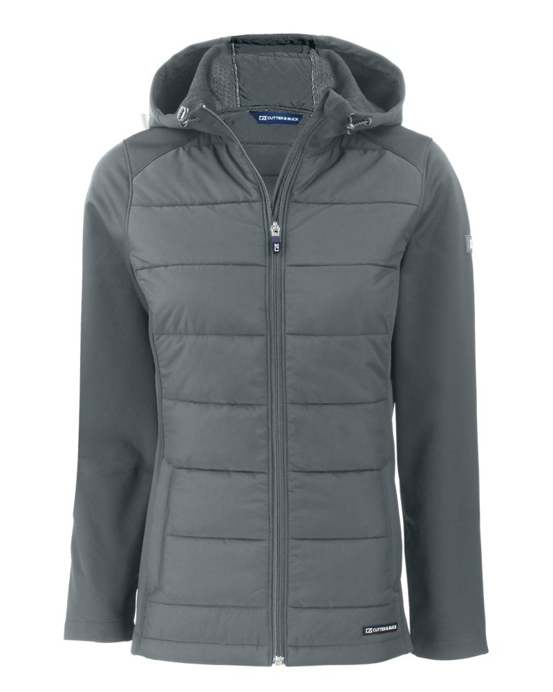 Cutter & Buck Women's Evoke Hybrid Full Zip Jacket