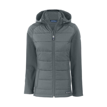 Cutter & Buck Women's Evoke Hybrid Full Zip Jacket