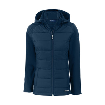 Cutter & Buck Women's Evoke Hybrid Full Zip Jacket