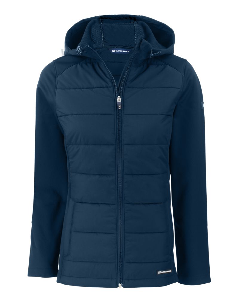 Cutter & Buck Women's Evoke Hybrid Full Zip Jacket