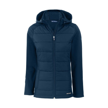 Cutter & Buck Women's Evoke Hybrid Full Zip Jacket