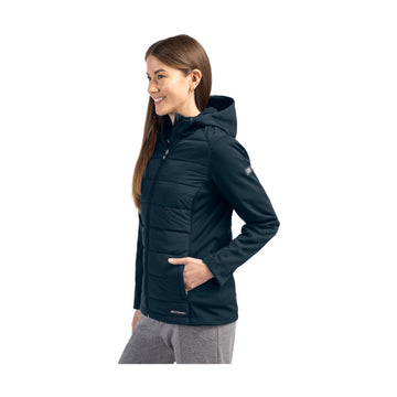 Cutter & Buck Women's Evoke Hybrid Full Zip Jacket