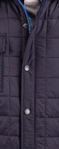 Cutter & Buck Men's Rainier Recycled Insulated Puffer Full Zip Shirt Jacket