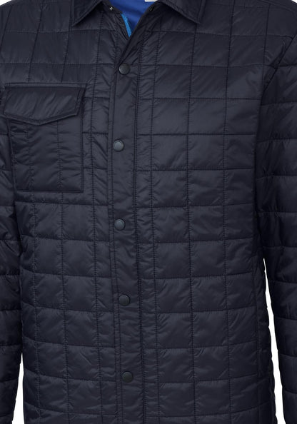 Cutter & Buck Men's Rainier Recycled Insulated Puffer Full Zip Shirt Jacket