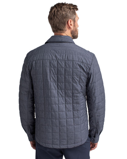 Cutter & Buck Men's Rainier Big & Tall Full Zip Shirt Jacket