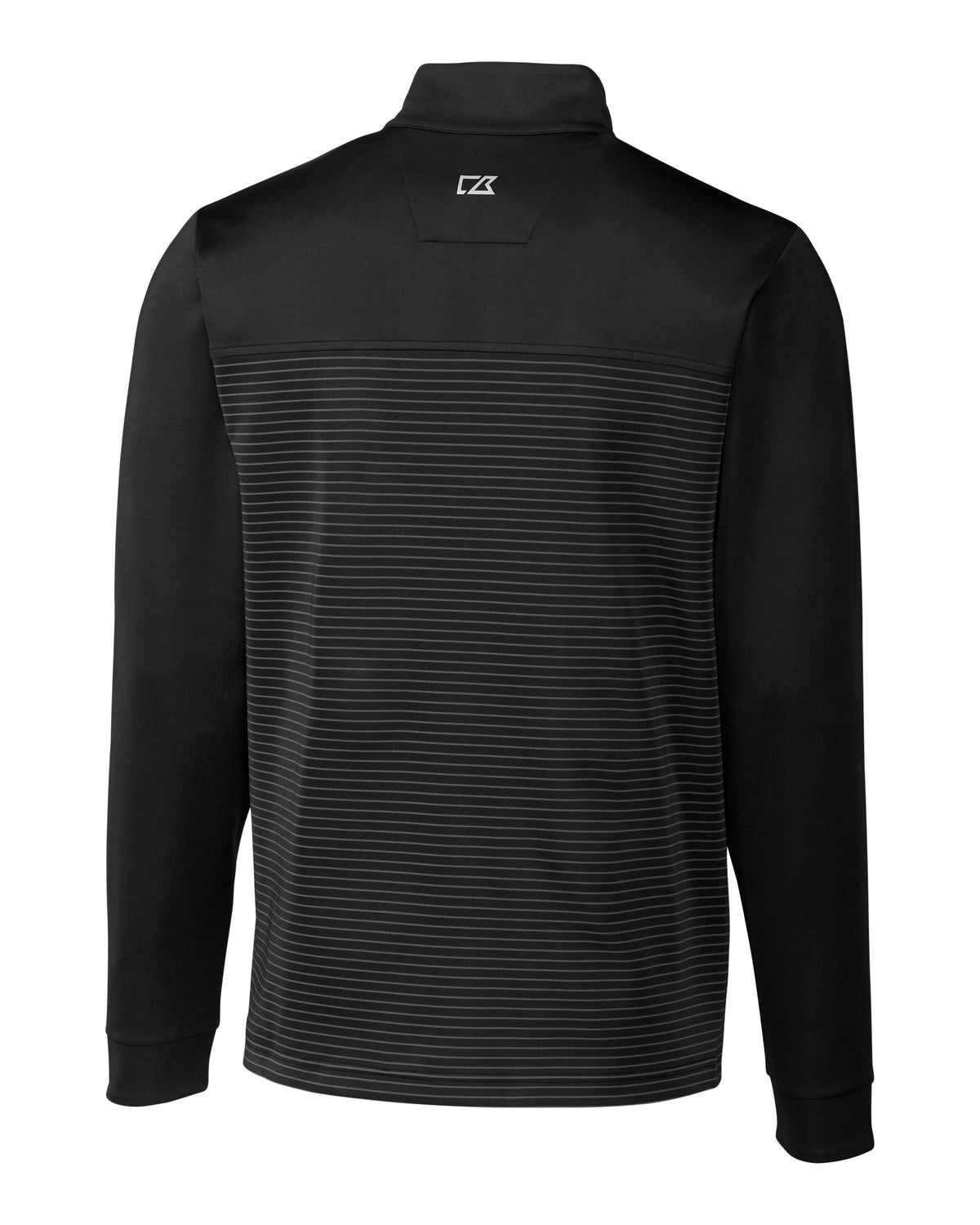 Cutter & Buck Men's Traverse Big & Tall Stripe Quarter Zip Pullover