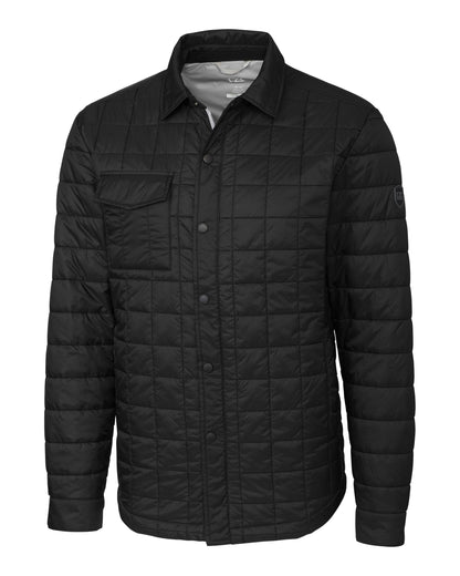 Cutter & Buck Men's Rainier Big & Tall Full Zip Shirt Jacket