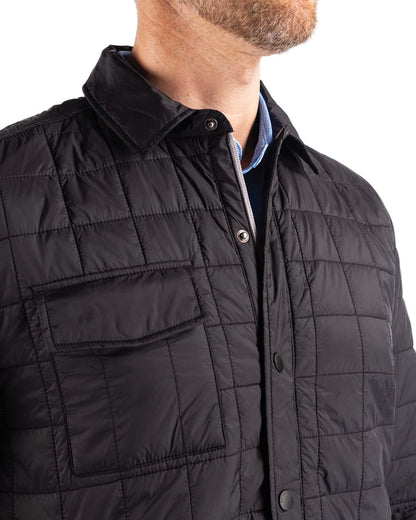 Cutter & Buck Men's Rainier Big & Tall Full Zip Shirt Jacket