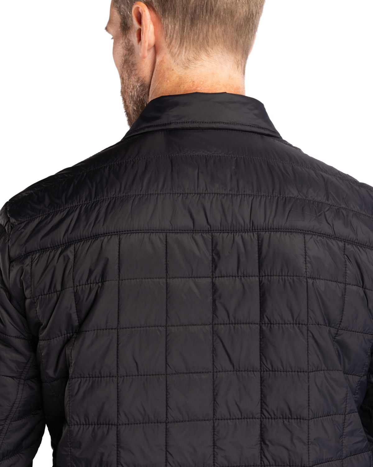 Cutter & Buck Men's Rainier Big & Tall Full Zip Shirt Jacket