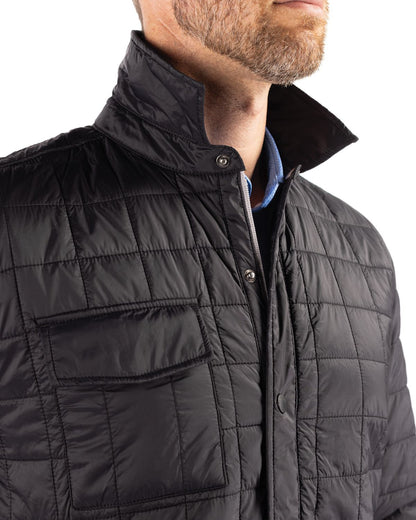 Cutter & Buck Men's Rainier Big & Tall Full Zip Shirt Jacket