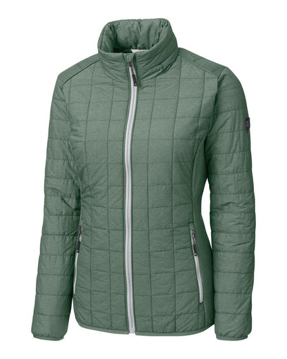 Cutter & Buck Women's Rainier Recycled Insulated Puffer Full Zip Jacket
