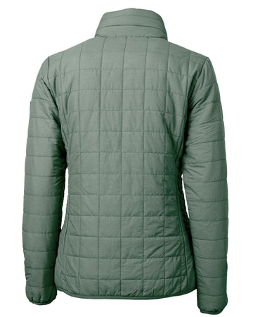 Cutter & Buck Women's Rainier Recycled Insulated Puffer Full Zip Jacket