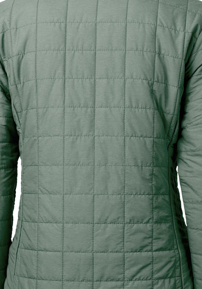 Cutter & Buck Women's Rainier Recycled Insulated Puffer Full Zip Jacket
