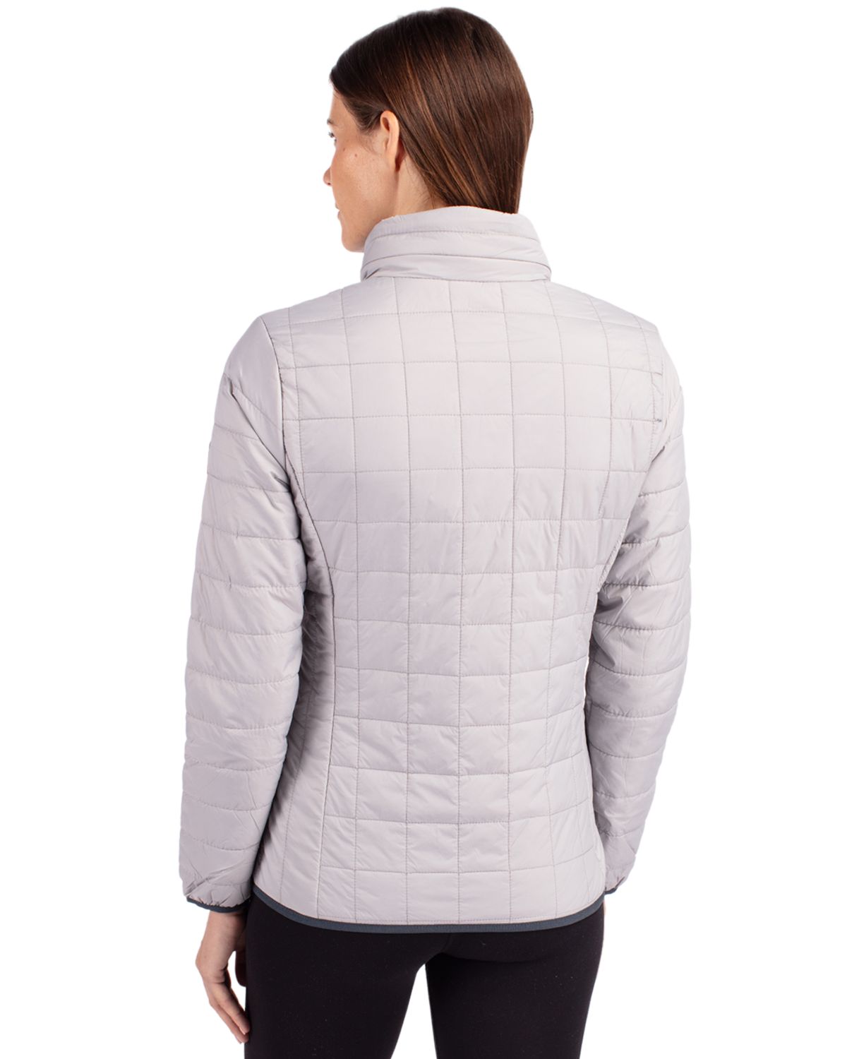 Cutter & Buck Women's Rainier Recycled Insulated Puffer Full Zip Jacket