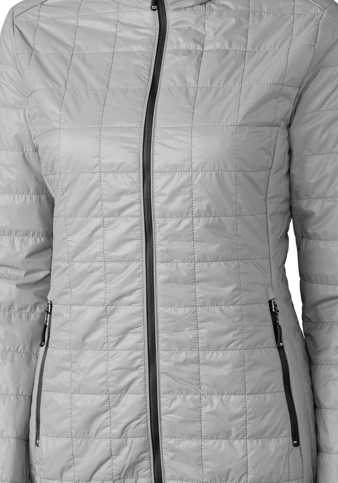 Cutter & Buck Women's Rainier Recycled Insulated Puffer Full Zip Jacket
