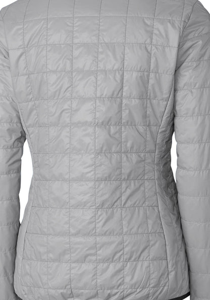 Cutter & Buck Women's Rainier Recycled Insulated Puffer Full Zip Jacket