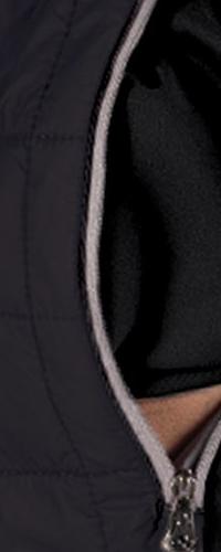Cutter & Buck Men's Rainier Recycled Insulated Hybrid Puffer Full Zip Jacket