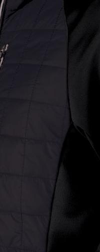 Cutter & Buck Men's Rainier Recycled Insulated Hybrid Puffer Full Zip Jacket