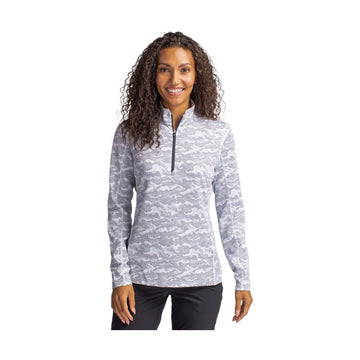 Cutter & Buck Women's Traverse Quarter Zip Pullover