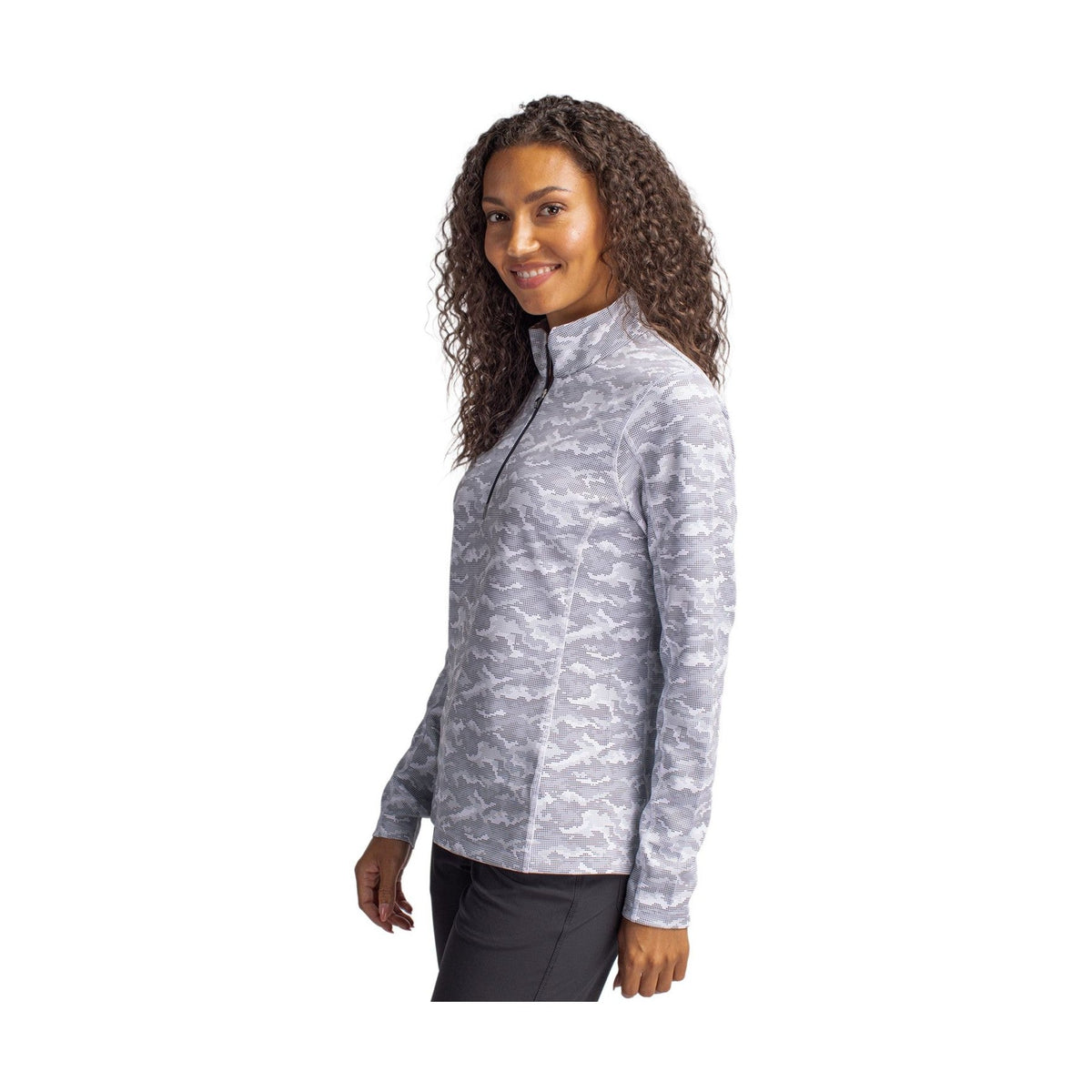 Cutter & Buck Women's Traverse Quarter Zip Pullover