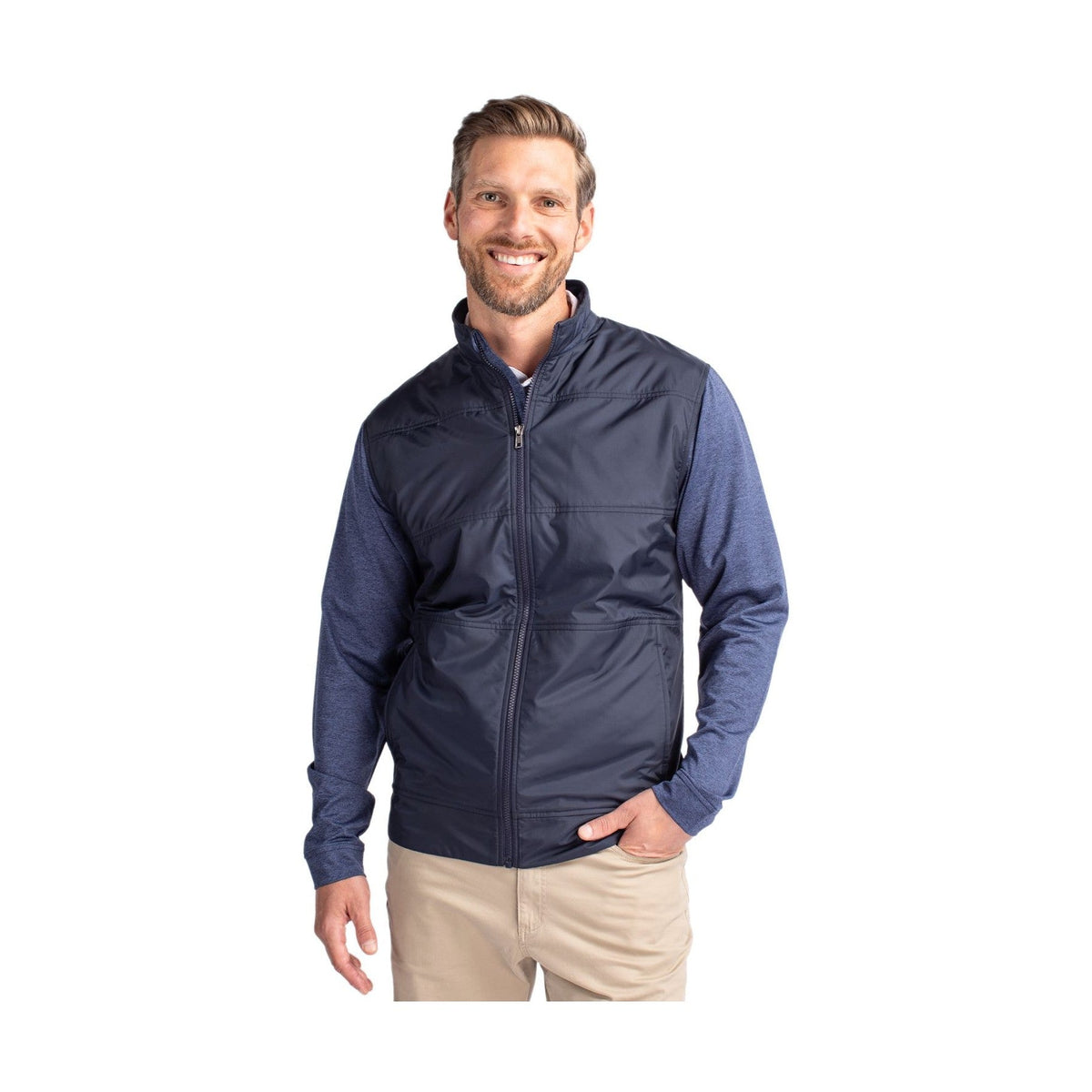 Cutter & Buck Men's Stealth Big & Tall Windbreaker Jacket