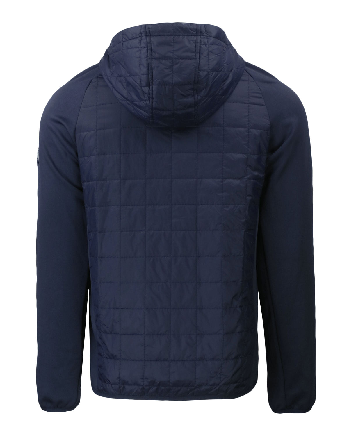 Cutter & Buck Men's Rainier Recycled Insulated Hybrid Puffer Full Zip Jacket