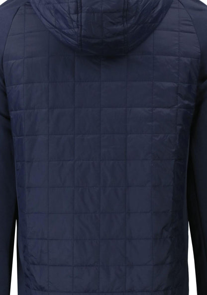 Cutter & Buck Men's Rainier Recycled Insulated Hybrid Puffer Full Zip Jacket