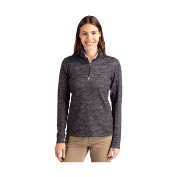 Cutter & Buck Women's Traverse Quarter Zip Pullover-1