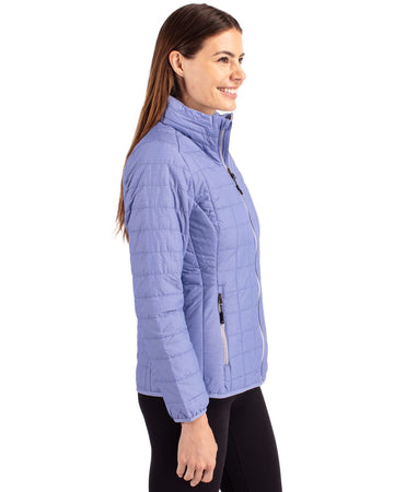 Cutter & Buck Women's Rainier Recycled Insulated Puffer Full Zip Jacket