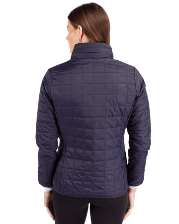 Cutter & Buck Women's Rainier Recycled Insulated Puffer Full Zip Jacket
